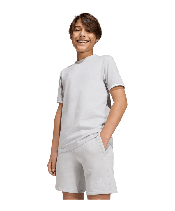 adidas Entrada 26 Short Kids Grau - grau