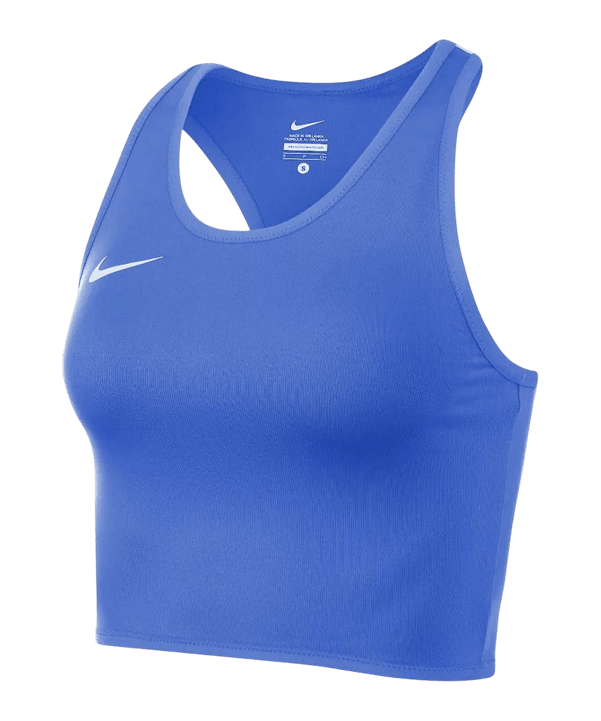 Nike Team Stock Tanktop Running Damen Blau F463 - blau