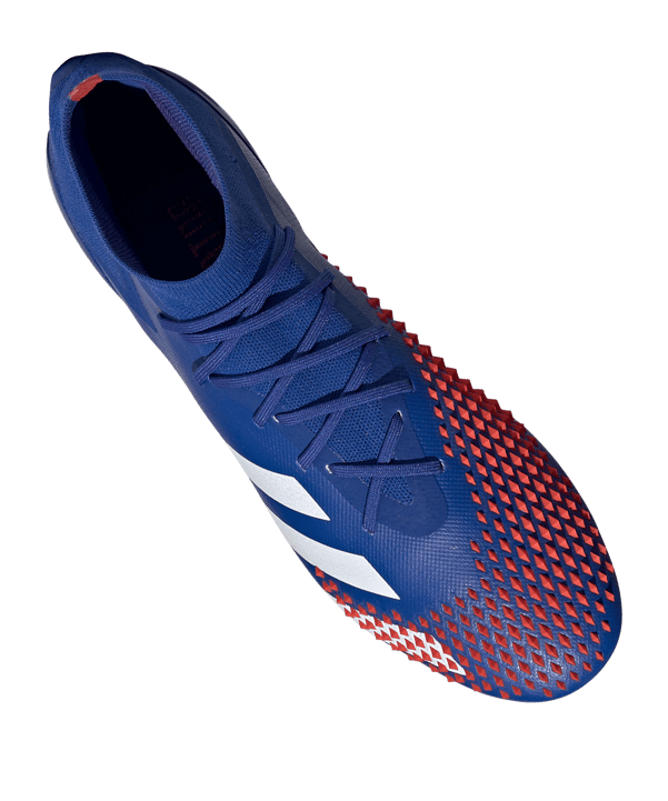 adidas Predator Tormentor 20.1 AG Blau Rot Rot - blau