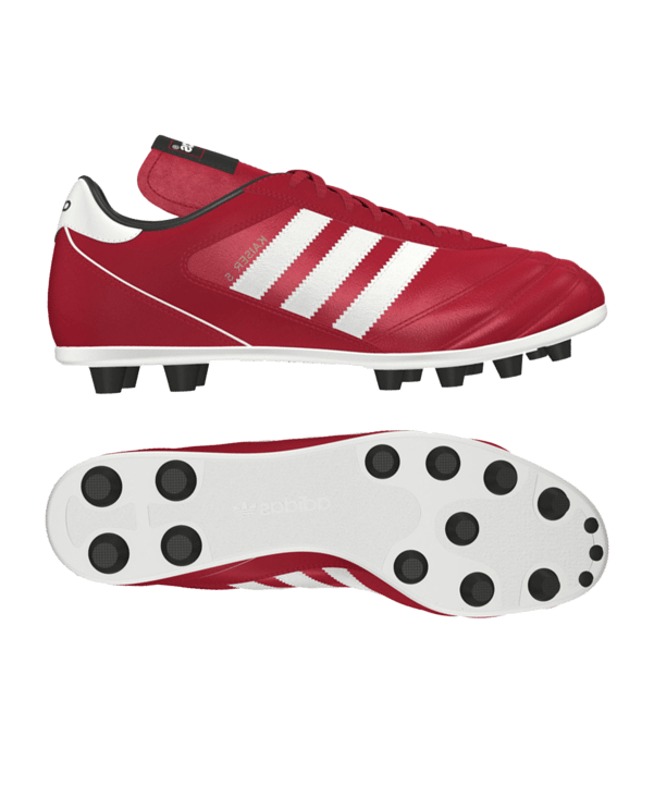 adidas Kaiser 5 Liga FG Rot Weiss - rot