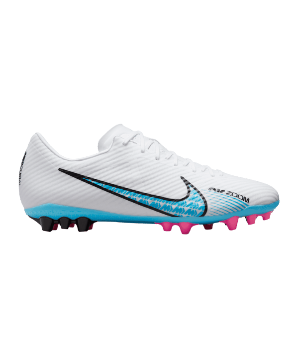 Nike Air Zoom Mercurial Vapor XV Academy AG Blast Weiss Blau Pink F146 - weiss