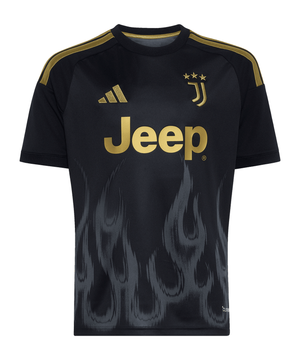 adidas Juventus Turin Trikot 3rd 2026/2027 Kids Schwarz - schwarz