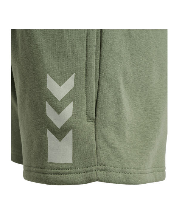 Hummel hmlACTIVE Cotton Short Damen Grün F6005 - gruen