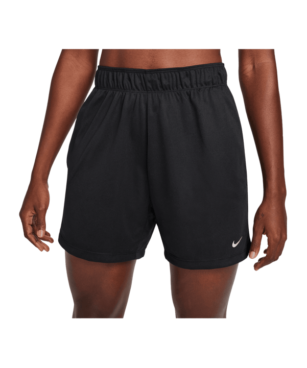 Nike Attack Fitness MidRise 5inch Short Damen F010 - schwarz
