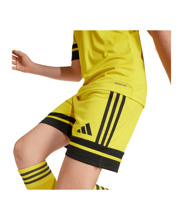 adidas Squadra 25 Short Kids Gelb - gelb