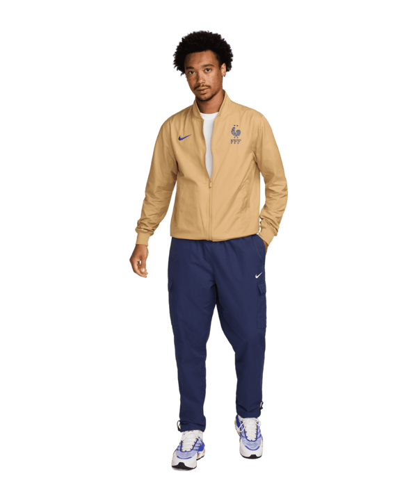 Nike France Woven bomber jacket EM 2024 yellow F714 | S | 10295752.161