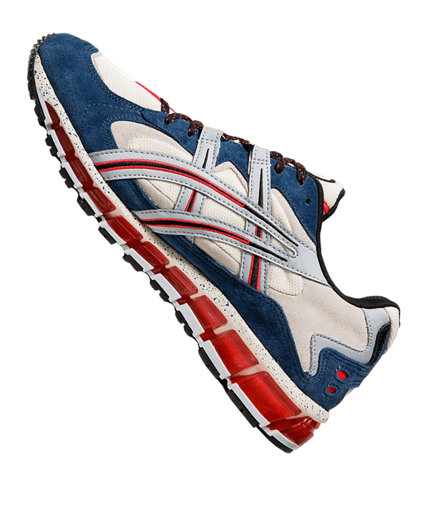 Asics Gel-Kayano 5 360 Sneaker Weiss Blau F100 - weiss