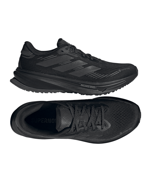 adidas Supernova Rise Gtx Laufschuh Schwarz - schwarz