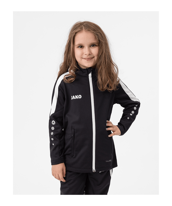 JAKO Power Giacca da allenamento Bambini Nero C800 - nero