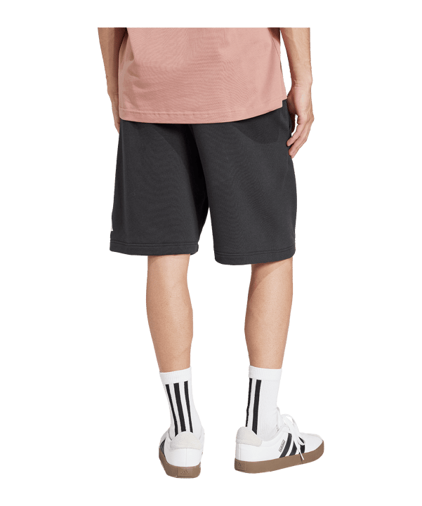 adidas Essentials Big Logo Short Schwarz - schwarz