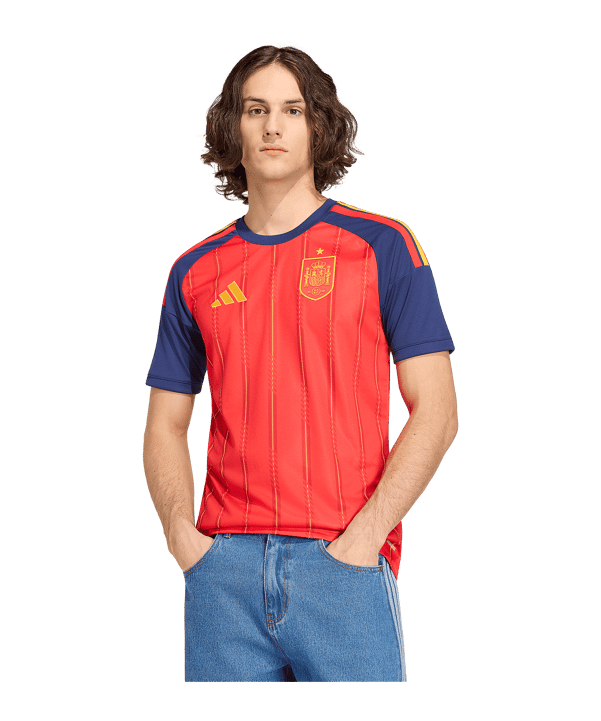 adidas Spanien Trikot Home WM 2026 Rot - rot