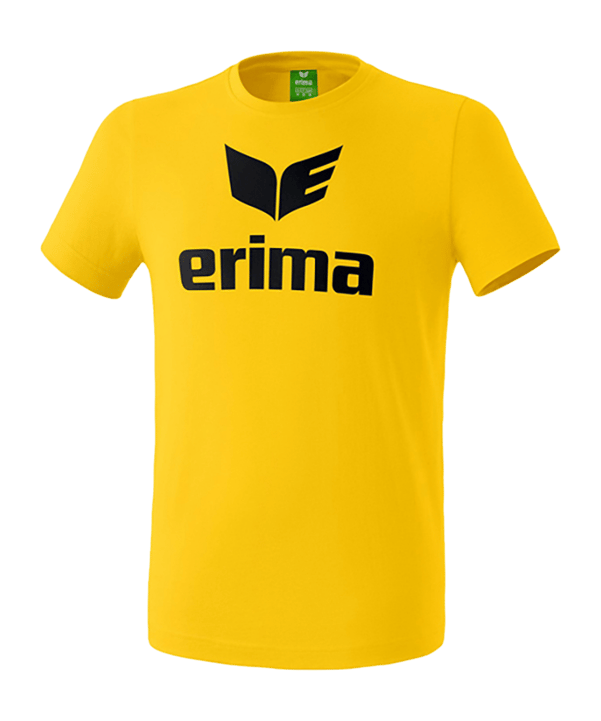 Erima Promo T-Shirt Kids Gelb Schwarz