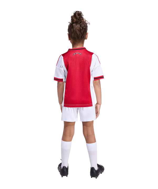 adidas Ajax Amsterdam Mini Trikot Set Home 2025/2026 Kids Weiß - weiss