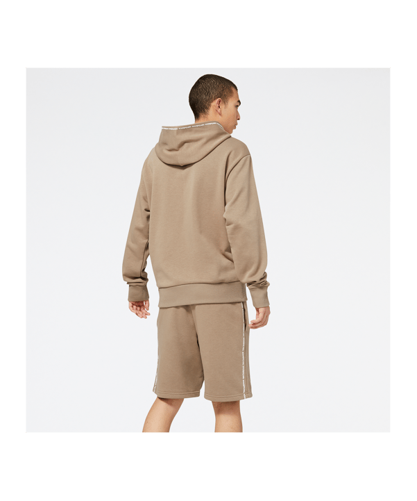 New Balance Essentials Fleece Hoody FMS - braun