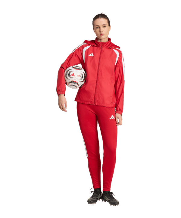 adidas Tiro 26 League Windjacke Damen Rot - rot