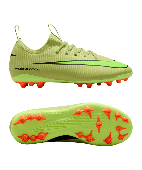 Nike Jr Air Zoom Mercurial Vapor XVI Academy AG Max Voltage Kids Gelb F300 - gelb