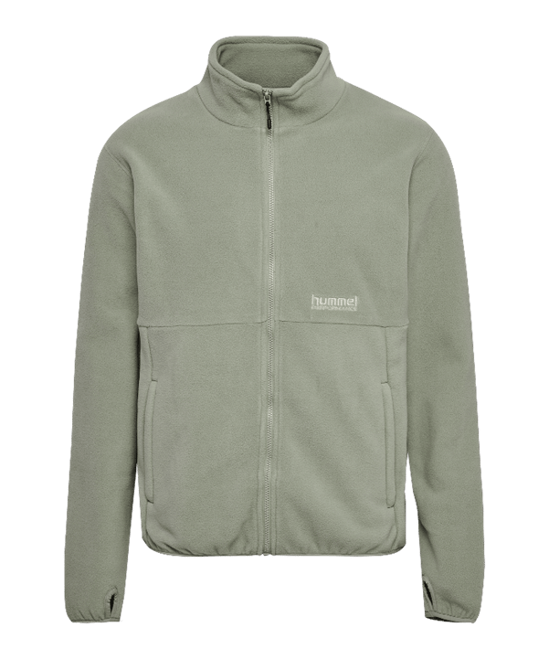 Hummel Pulse Fleece Jacke Grün F6092 - gruen