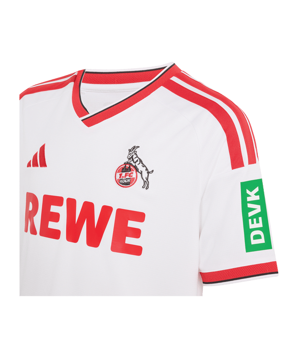 adidas 1. FC Köln Shirt Home 2026/2027 Kinderen Wit - wit