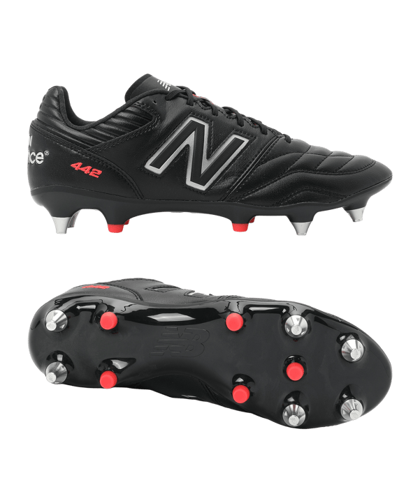 New Balance 442 Pro V2 SG Schwarz FMBK - schwarz