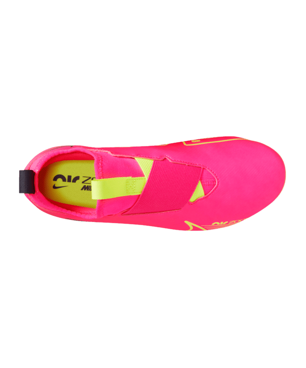 Nike Jr Air Zoom Mercurial Vapor XV Academy FG/MG Luminous Kids Pink Gelb F605 - pink