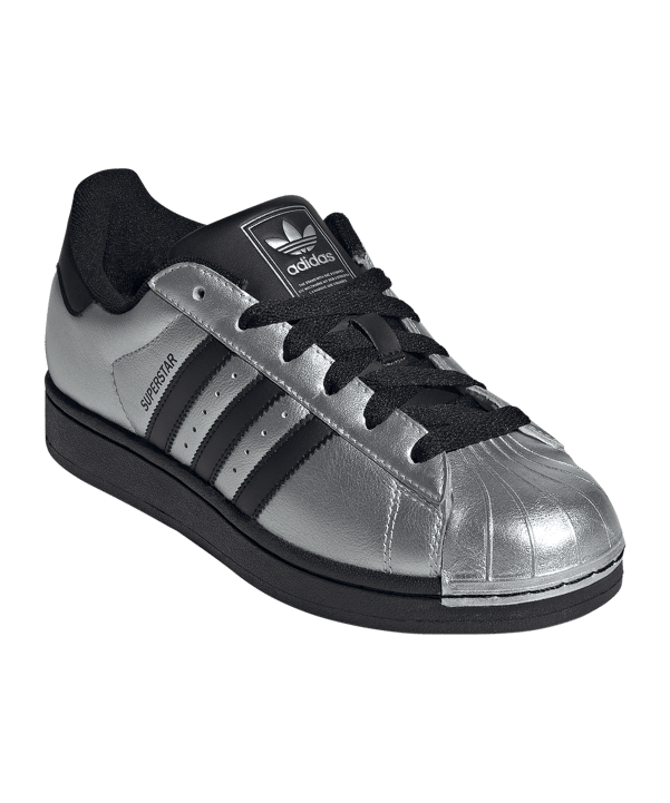 adidas Superstar II Damen Silber - silber