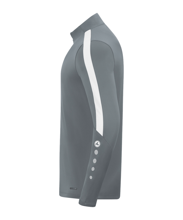 JAKO Power Sweatshirt Grau Weiss F840 - grau