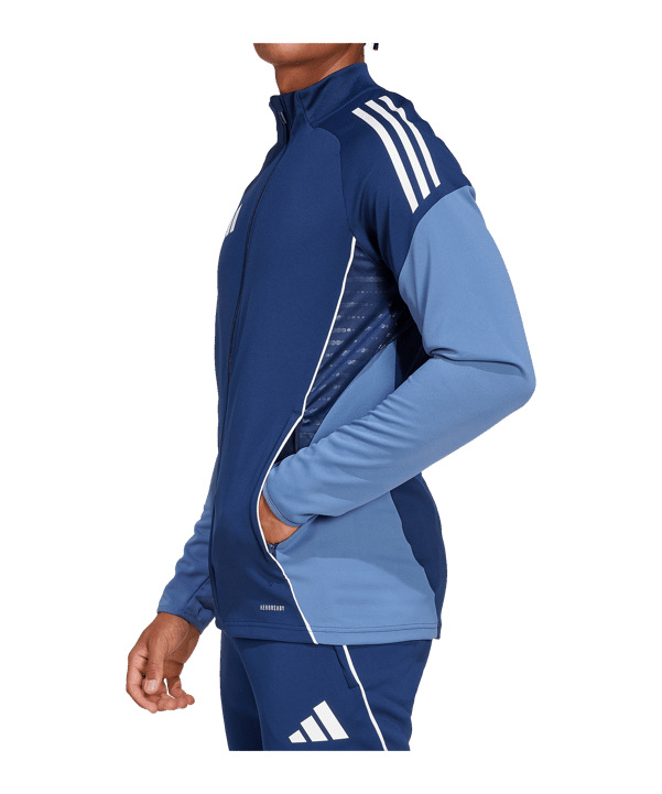 adidas Tiro 25 Competition Trainingsjacke Blau - blau