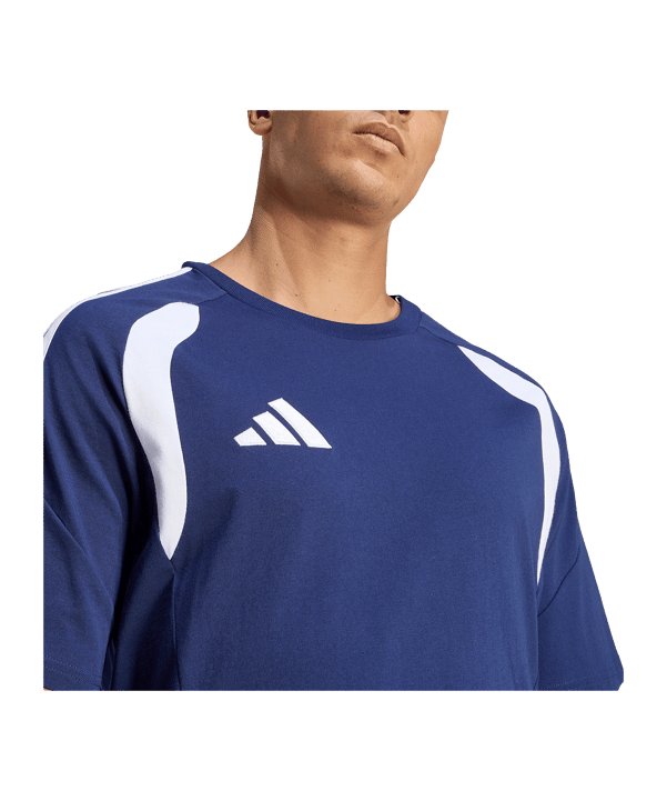 adidas Tiro 26 League Trainingsshirt Dunkelblau - weiss