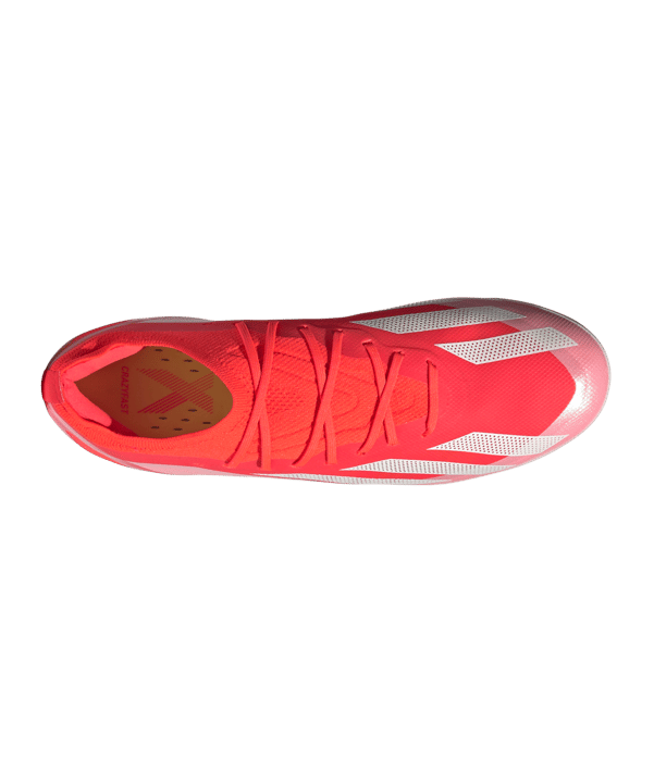 adidas X Crazyfast Elite 2G/3G AG Energy Citrus Rot Weiss Gelb - rot