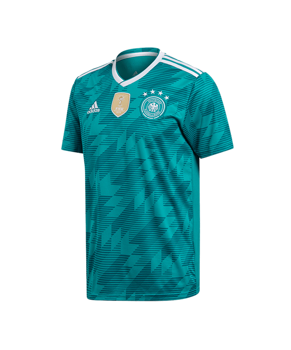 adidas DFB Deutschland Trikot Away WM 2018 Türkis - tuerkis