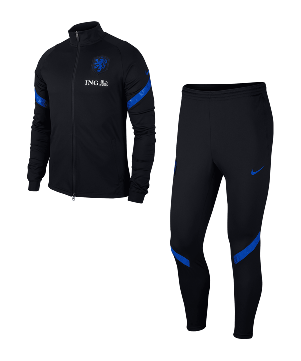 Nike Niederlande Dry Trainingsanzug Kids F011 - schwarz