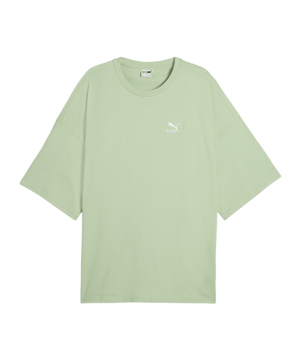 PUMA Better Classics Oversized T-Shirt Grün F89 - gruen