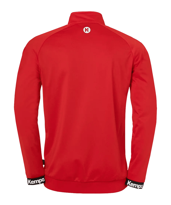 Kempa Wave 26 Poly Kids Trainingsjacke Rot F04 - rot