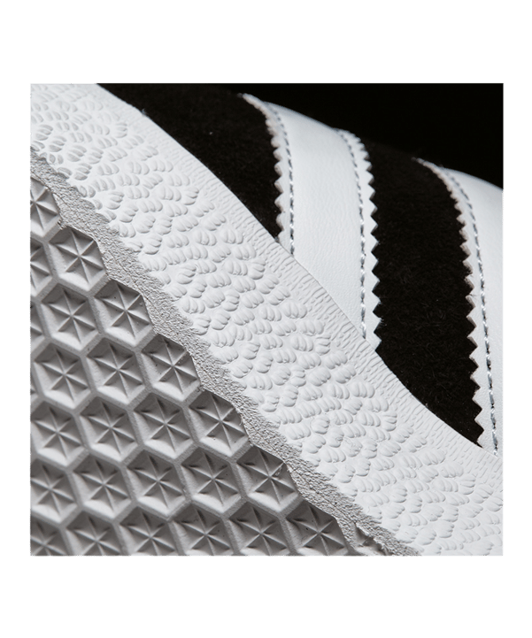 adidas Originals Gazelle Sneaker Schwarz Weiss - schwarz