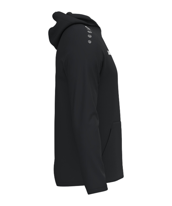 JAKO One Kapuzenjacke Kids Schwarz F800 - schwarz