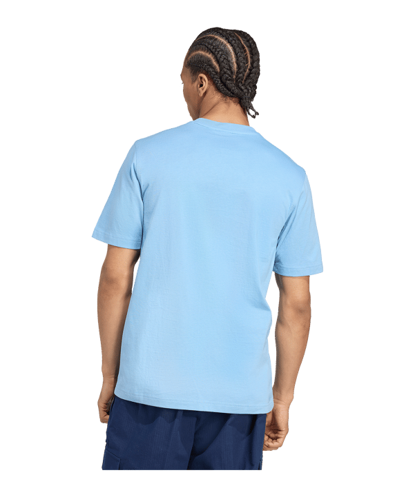 adidas Originals Trefoil Essentials Tee Blue - blau