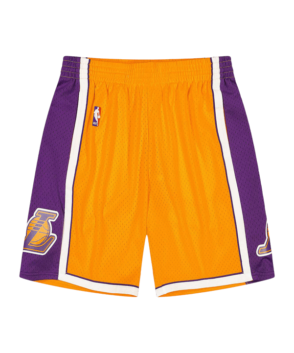 Mitchell and Ness NBA Los Angeles Lakers NBA LA Lakers Short Gold - gold