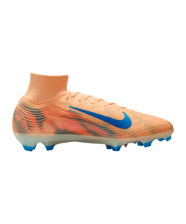 Nike Air Zoom Mercurial Superfly X Elite FG Kylian Mbappe Signature Orange F801 - orange