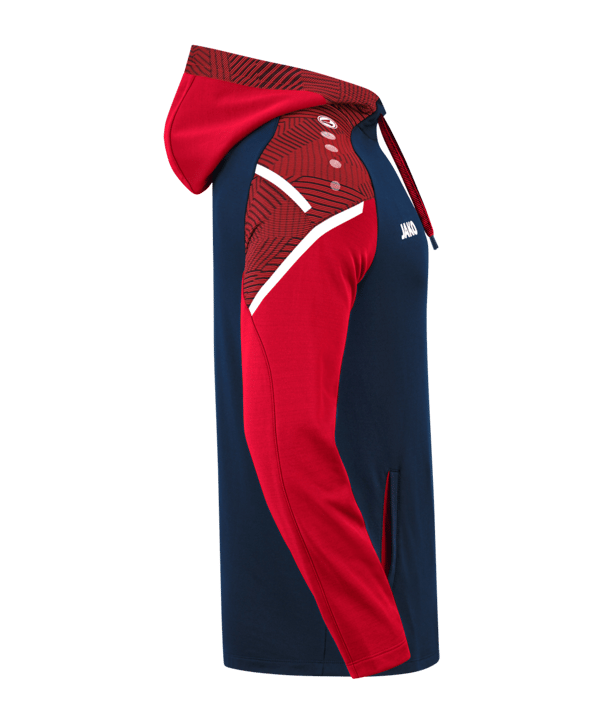 JAKO Performance Hoody Blau Rot F909 - blau