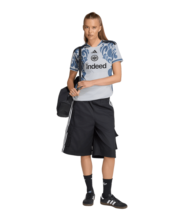 adidas Eintracht Frankfurt Maglietta 3rd 2026/2027 Donna Grigio - grigio