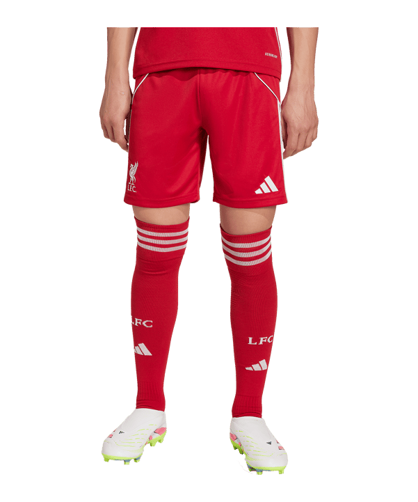 adidas FC Liverpool Short Home 2025/2026 Kids Rot - rot