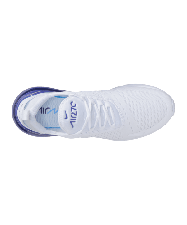 Nike Air Max 270 Weiss Blau F100 - weiss