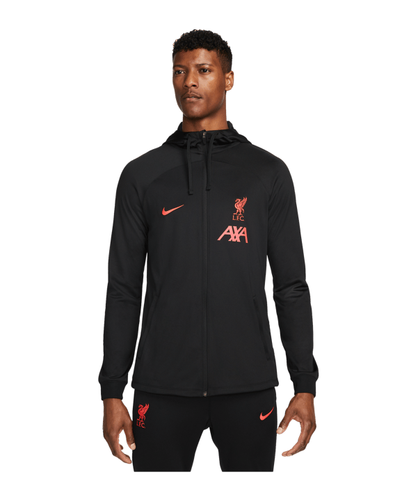 Nike FC Liverpool Strike Trainingsjacke F013 - schwarz