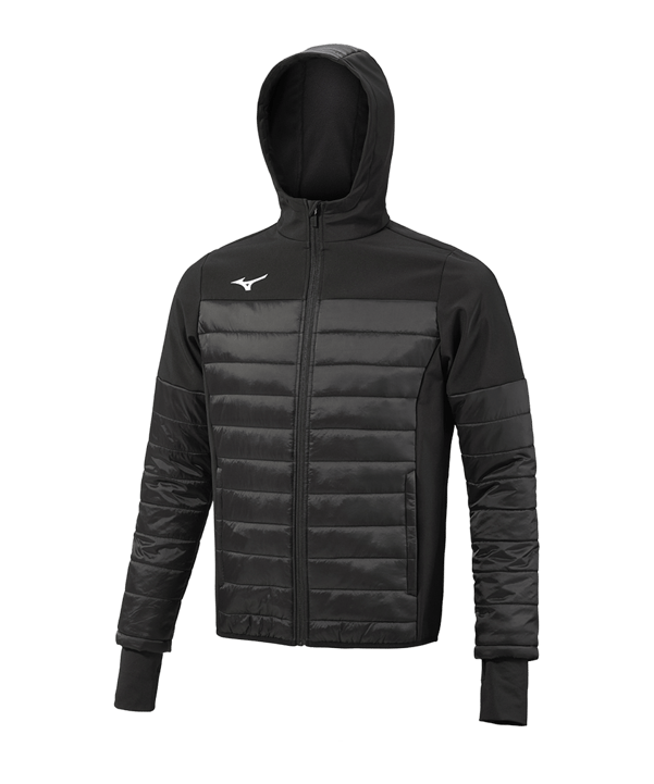 Mizuno Sapporo Hybrid Jacke Schwarz F09 - schwarz