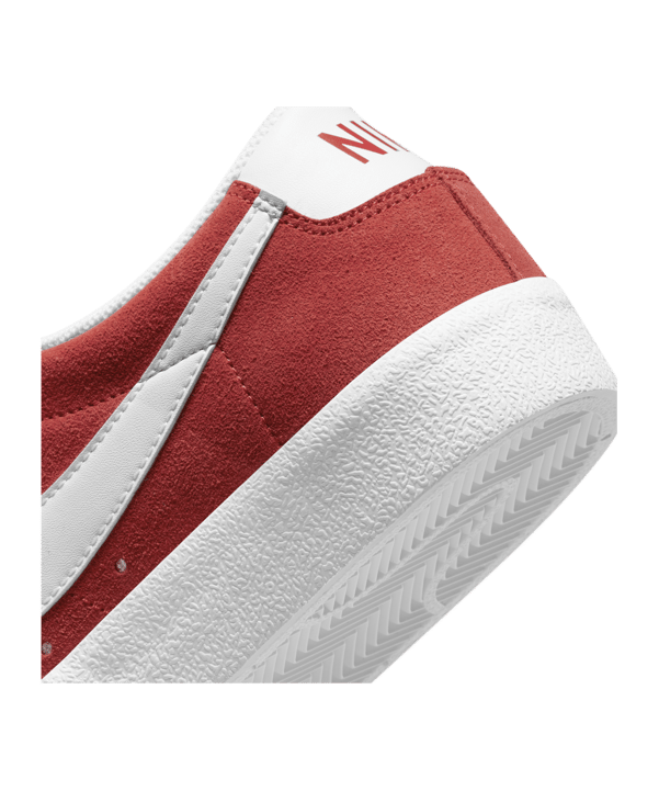 Nike Blazer Low 77 Rot Weiss F600 - rot