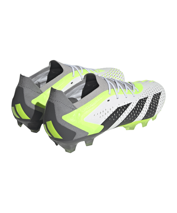 adidas Predator Accuracy.1 L AG Crazyrush Weiss Schwarz Gelb - weiss
