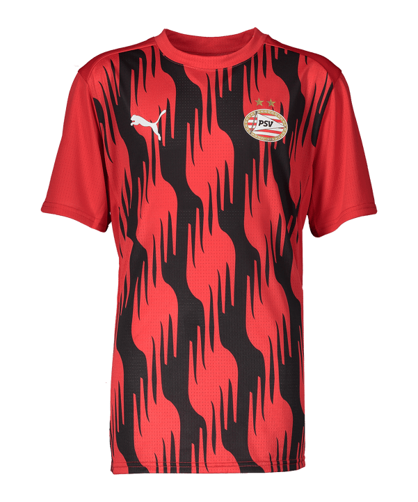 PUMA PSV Eindhoven Prematch T-Shirt Kids Rot F10 - rot
