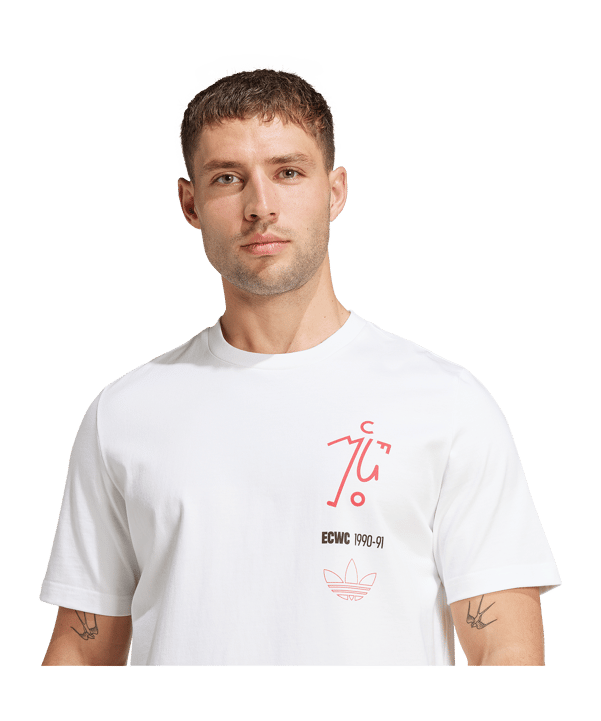 adidas Manchester United 1991 T-Shirt Weiss - weiss