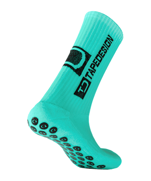 Tapedesign Gripsocks Chaussettes Turquoise - turquoise