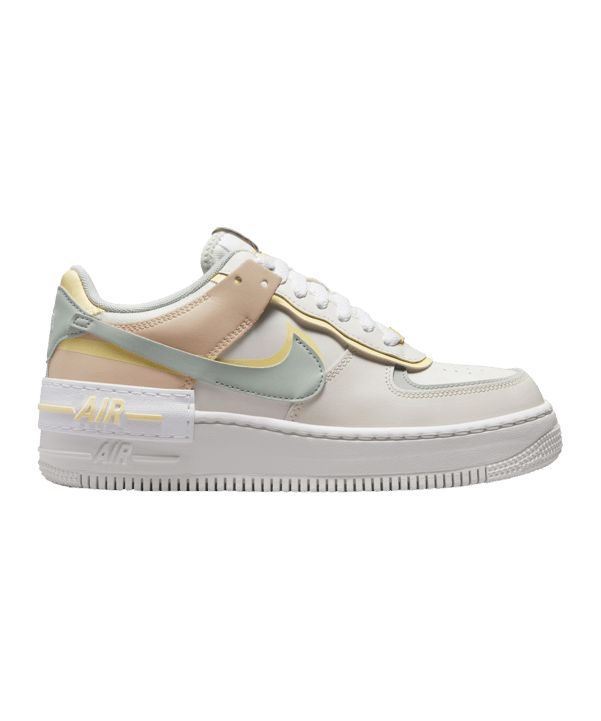 Nike Air Force 1 Shadow Damen Beige Gelb F101 - beige